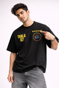 Ms Dhoni No.7 Oversized Boxy Fit T-Shirt