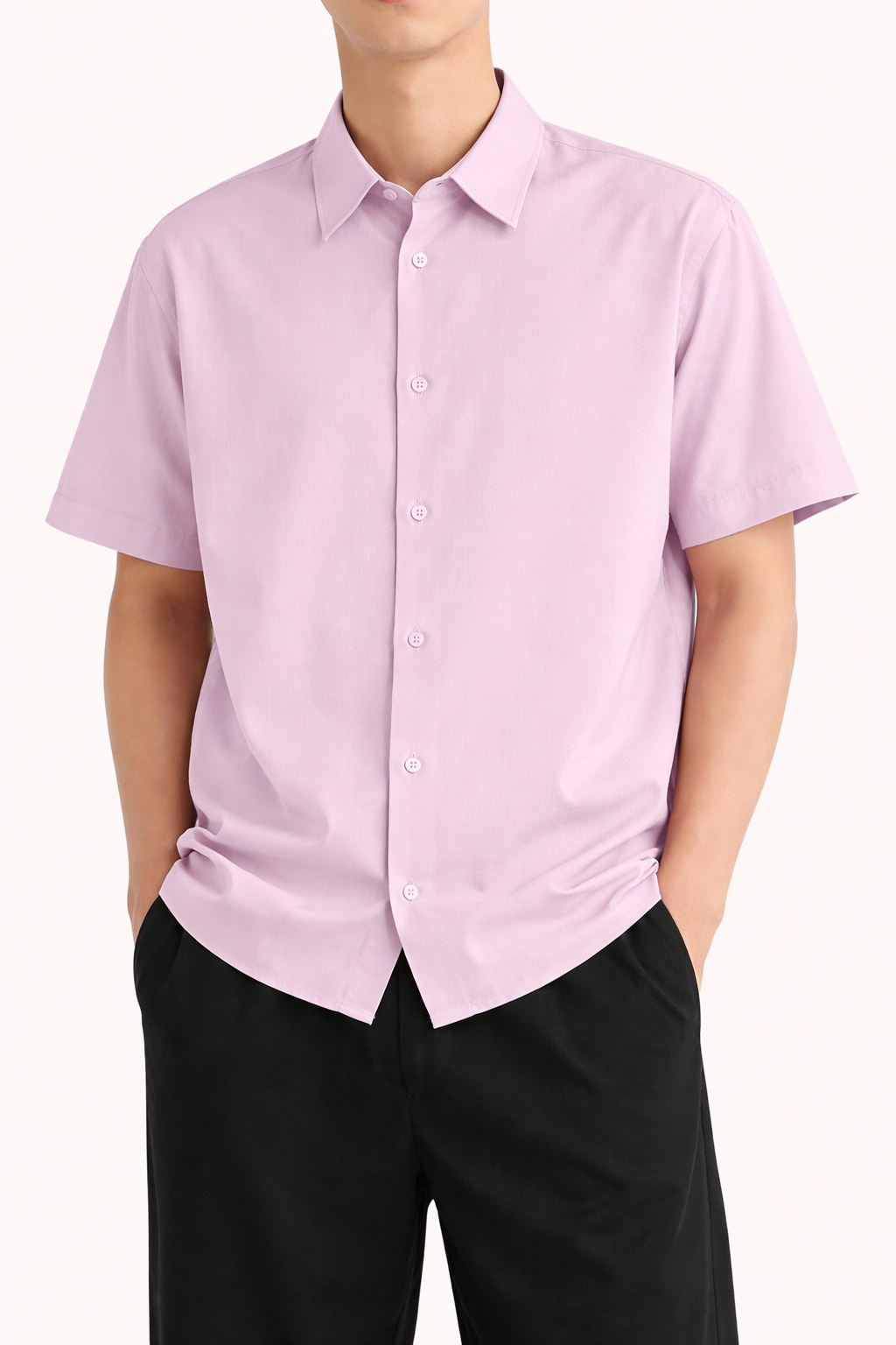 Unisex plain oversized shirt