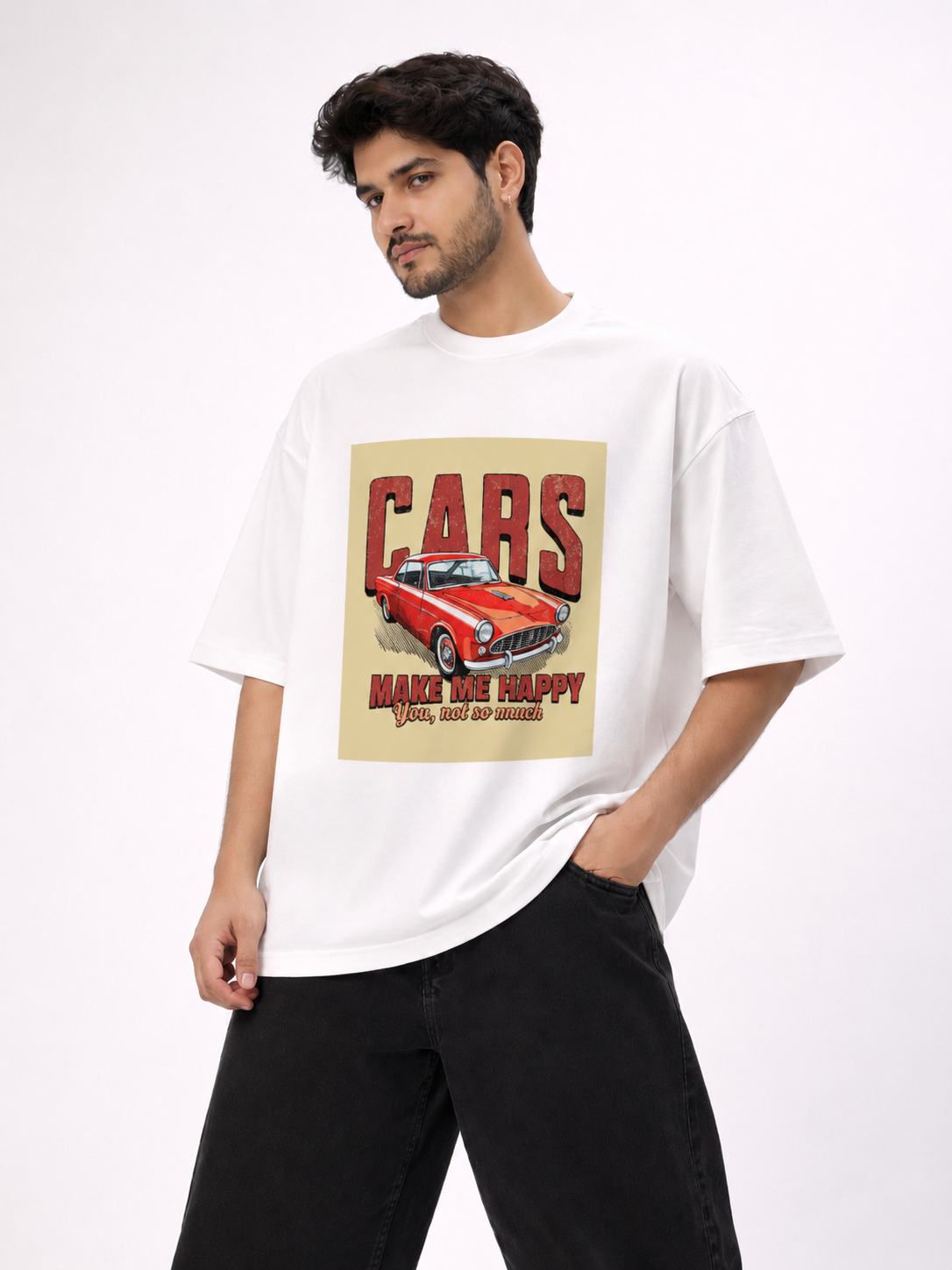 VINTAGE CAR OVERSIZED CLASSIC T-Shirt